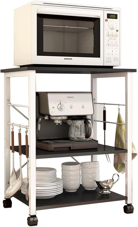 3-Tier Kitchen Baker's Rack Black U1498