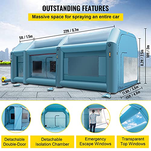 Portable Inflatable Paint Booth U206