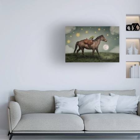 Wanderlust Horse Canvas Art Q28204