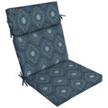 Red Medallion Outdoor Chair Cushion N8188