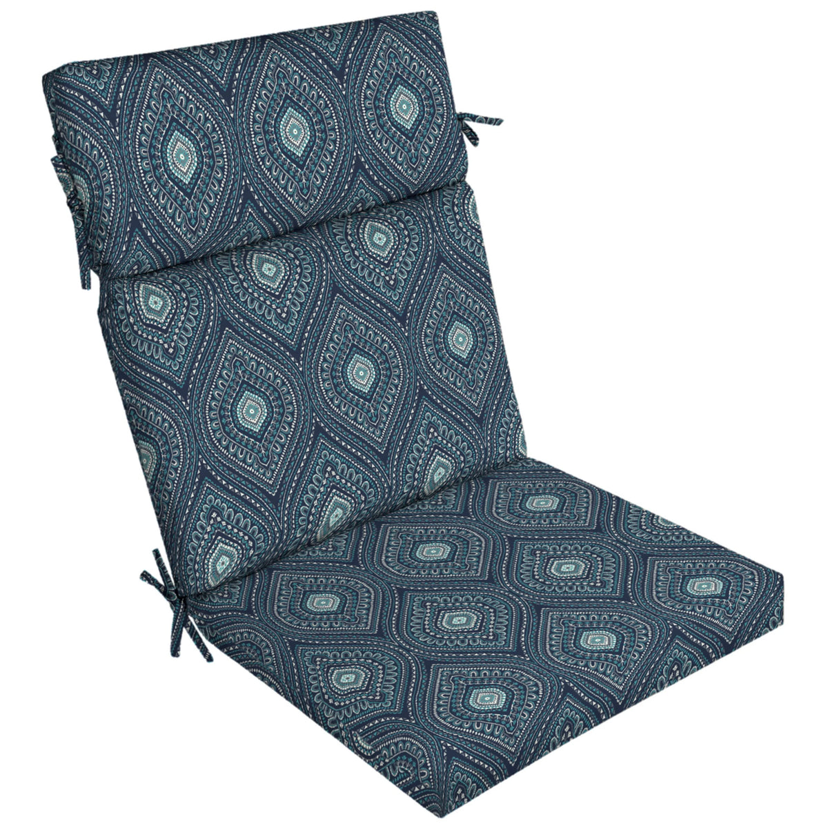 Red Medallion Outdoor Chair Cushion N8188