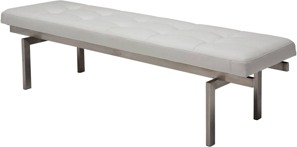 White Louve Bench C2633