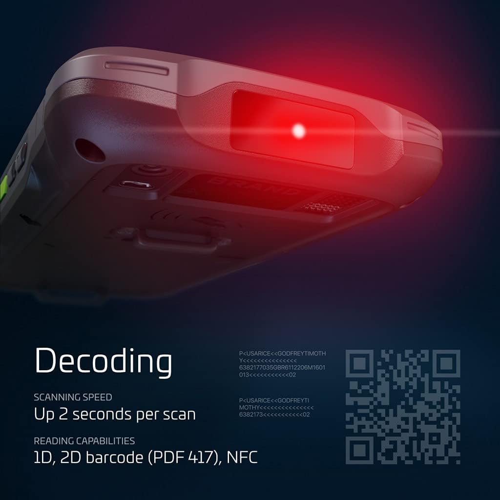 ID & Passport Scanner with Mobile Software A1607