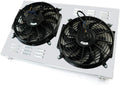 Aluminum Radiator Shroud with 2 x 12 inch Fan for 1982-1992 Camaro Firebird 5.0L 5.7L V8 P719701