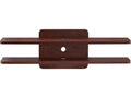 Vintage Walnut 2-Shelf Floating TV Stand I60718