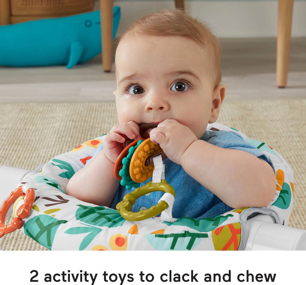 Portable Infant Floor Seat with 2 Toys I6951