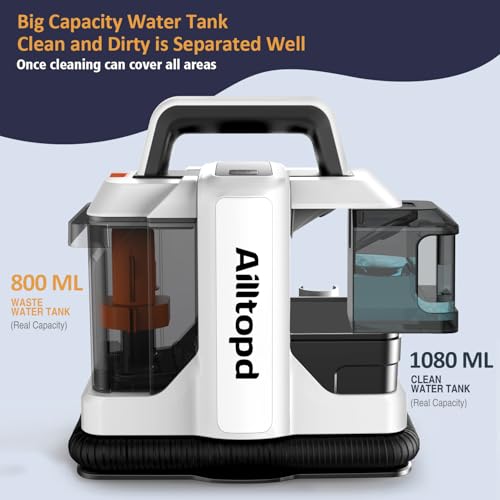 Portable Carpet & Upholstery Spot Cleaner Machine with Brushhead and Solution Z1436