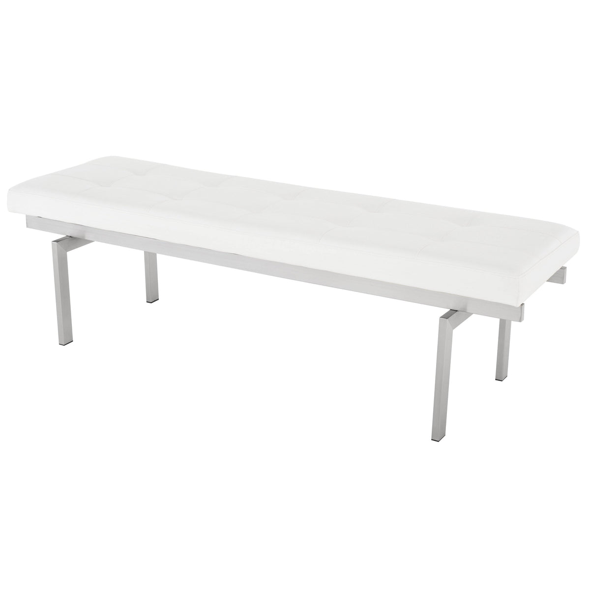 White Louve Bench C2633