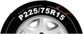 15 Inch Black 5 Lug Steel Wheel B835388