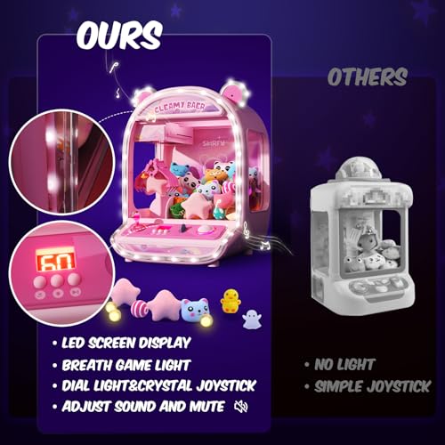 Large Claws Machine Toy with LED Light & Adjustable Sound S496