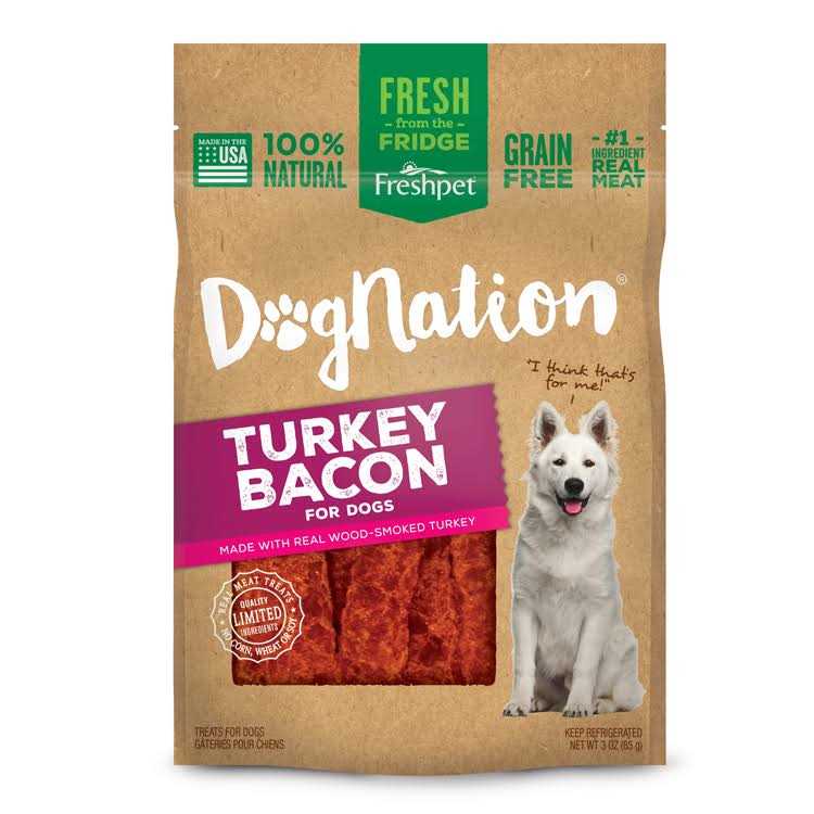 Turkey Bacon Dog Treats T4002