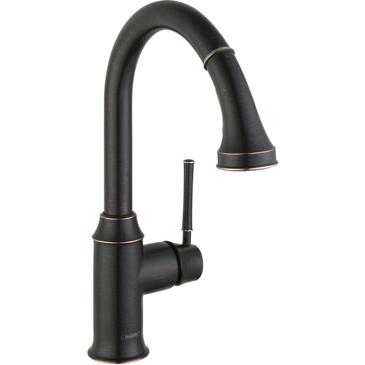 Rubbed Bronze HighArc Pull-Down Kitchen Faucet N63861