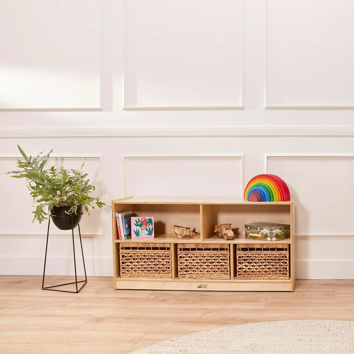 5-Compartment Mobile Storage Cabinet X919