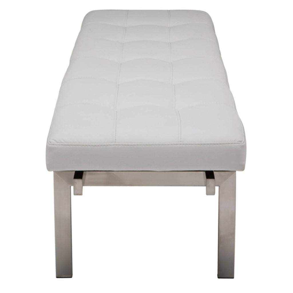 White Louve Bench C2633