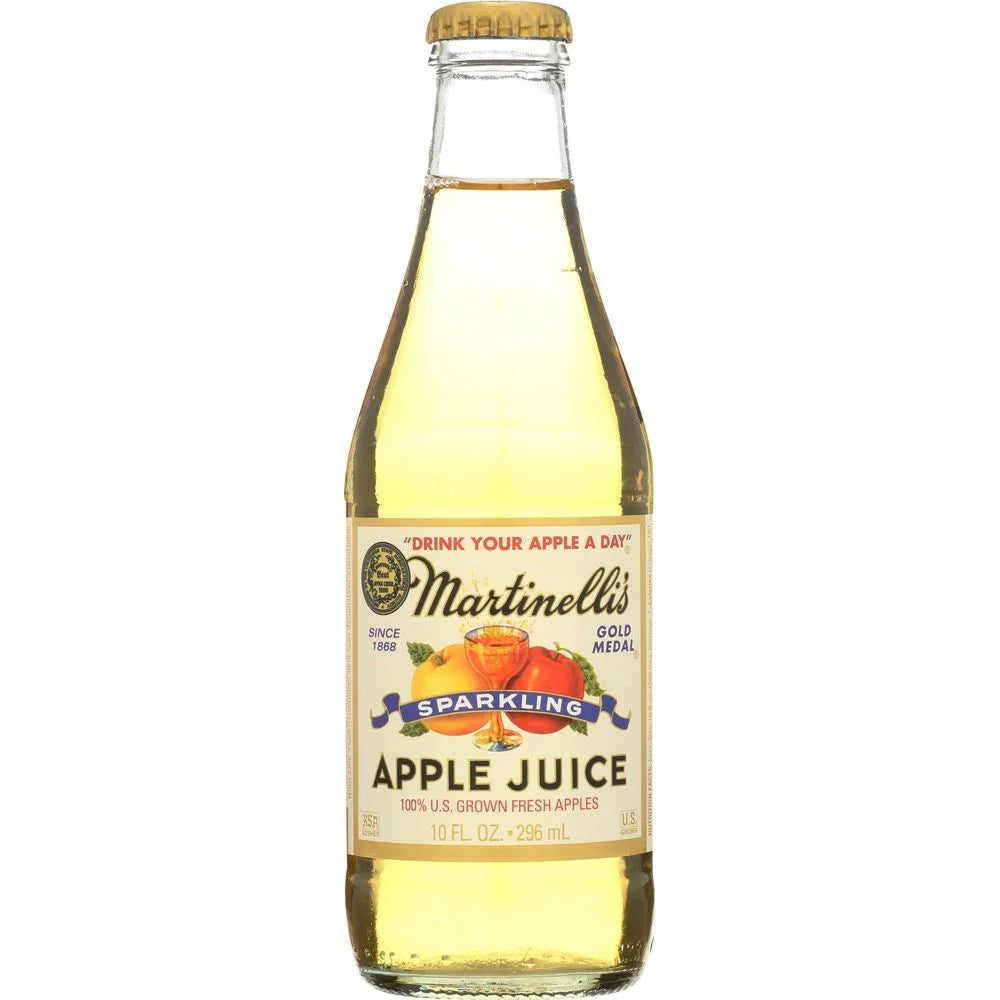 12 per Case 10 Fluid Ounce Apple Sparkling Juice K202