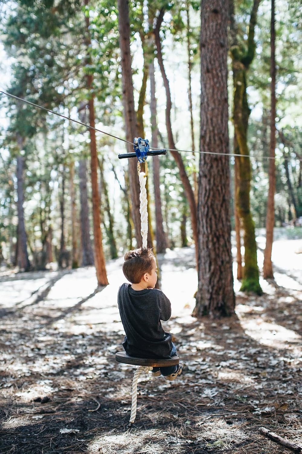 Zip Line Kit with Seat & Carabiner P424