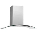 42 in. Convertible Glass Canopy Island Range Hood in Stainless Steel K6550