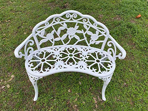 Cast Aluminum Patio Bench C9724