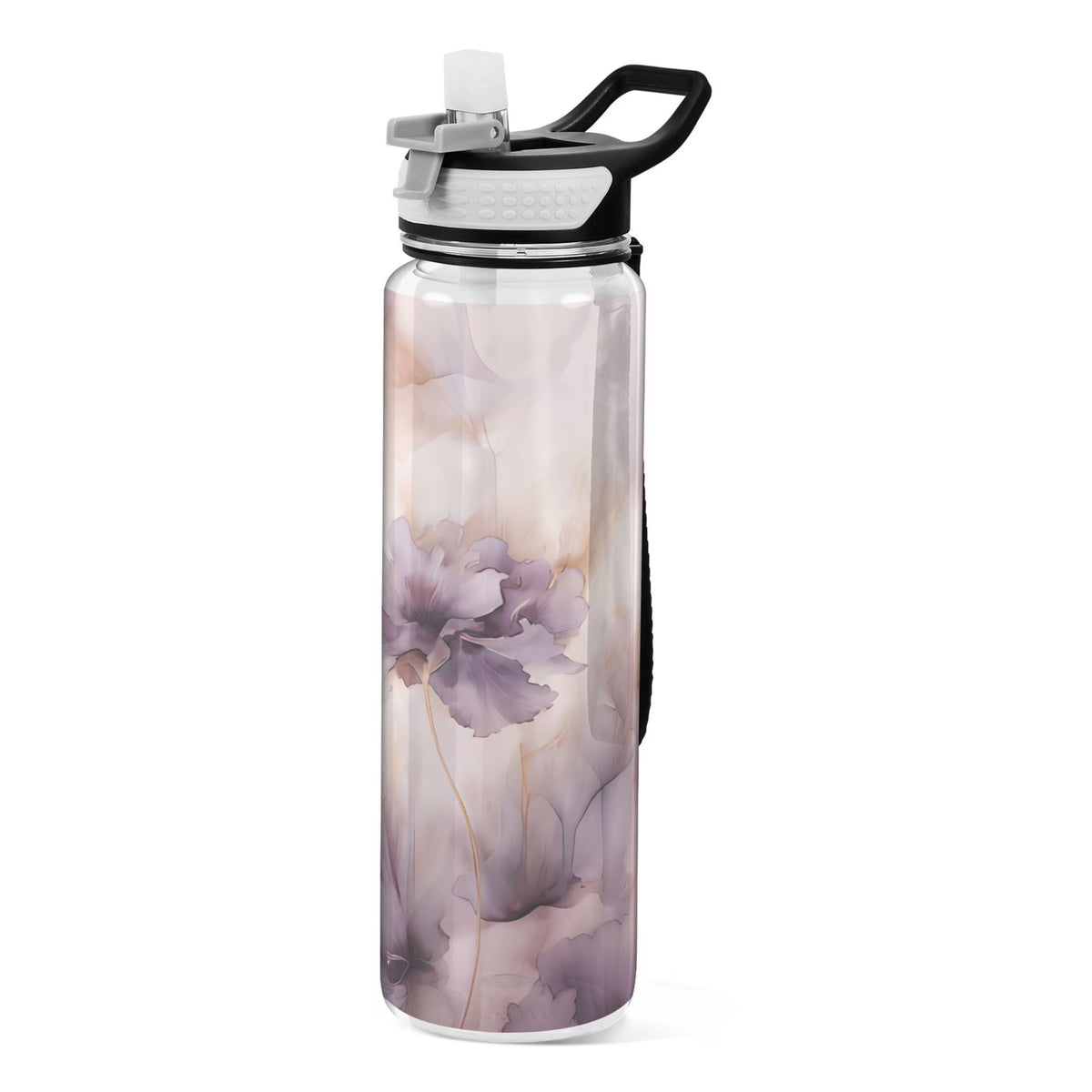 32oz Tritan Leakproof Clear Water Bottle with Straw P7220