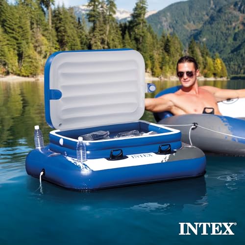 72 Can Beverage Cooler Float with Lid, 2 Pack K101514