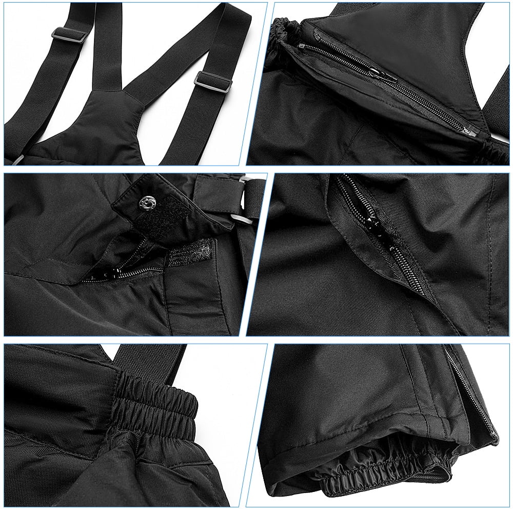 Winter Skiing Pants Waterproof Snow Hiking Trousers Thick Warm Cold Insulated Pants Q132
