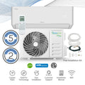 12,000 BTU 23 SEER2 Ductless Mini-Split Air Conditioner Heat Pump System 220V C575147