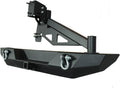 Black Rear Bumper with Tailgate Tire Carrier B6099