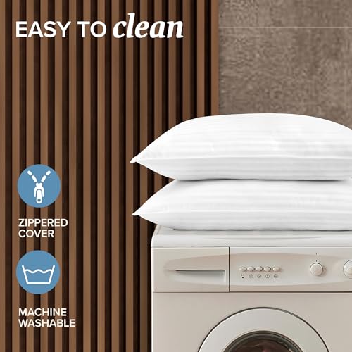 Queen Size Memory Foam Bed Pillows Set of 2 F428