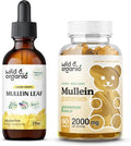 Mullein Tincture 2 fl oz & Mullein Gummies 60 Count V44975