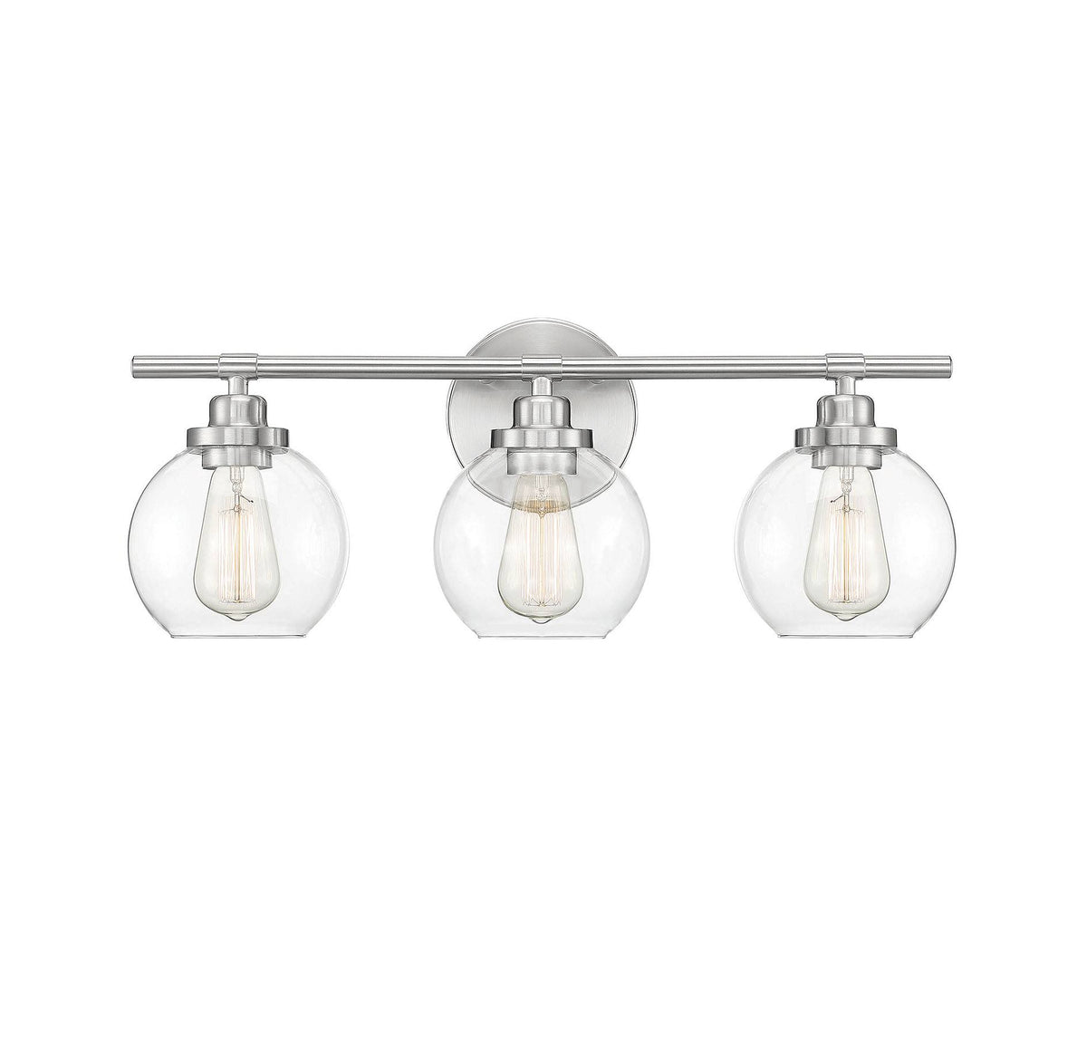 Satin Nickel 3 Light Bath G90343