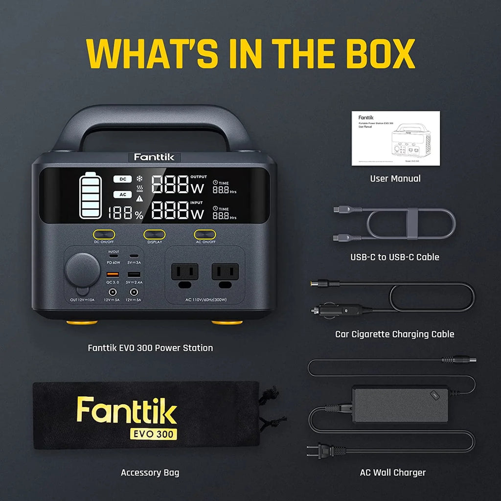 Portable Power Station 299Wh F418377