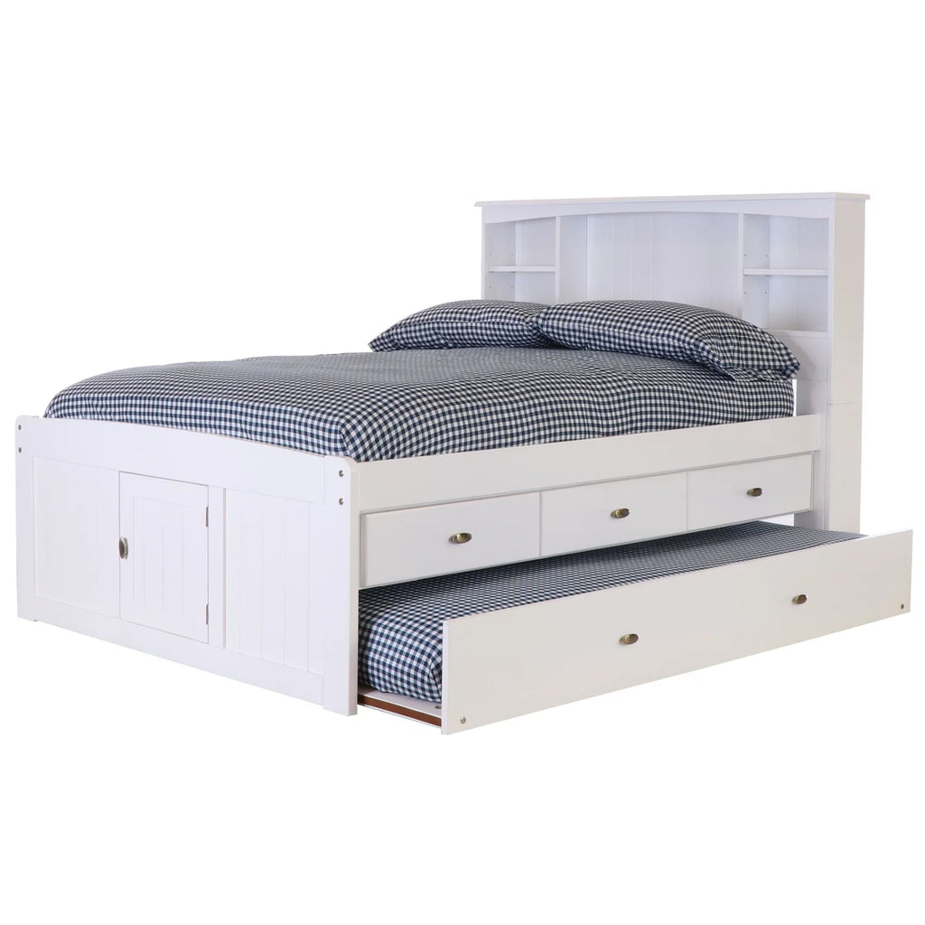 Solid Pine Bookcase Bed P981989