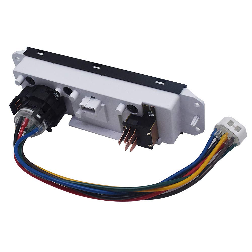 HVAC Control Panel with Blower Motor Switch for Jeep Wrangler TJ Pack of 2 E3166