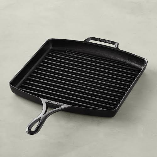 Triple Seasoned Cast Iron Square Grill Pan I317285
