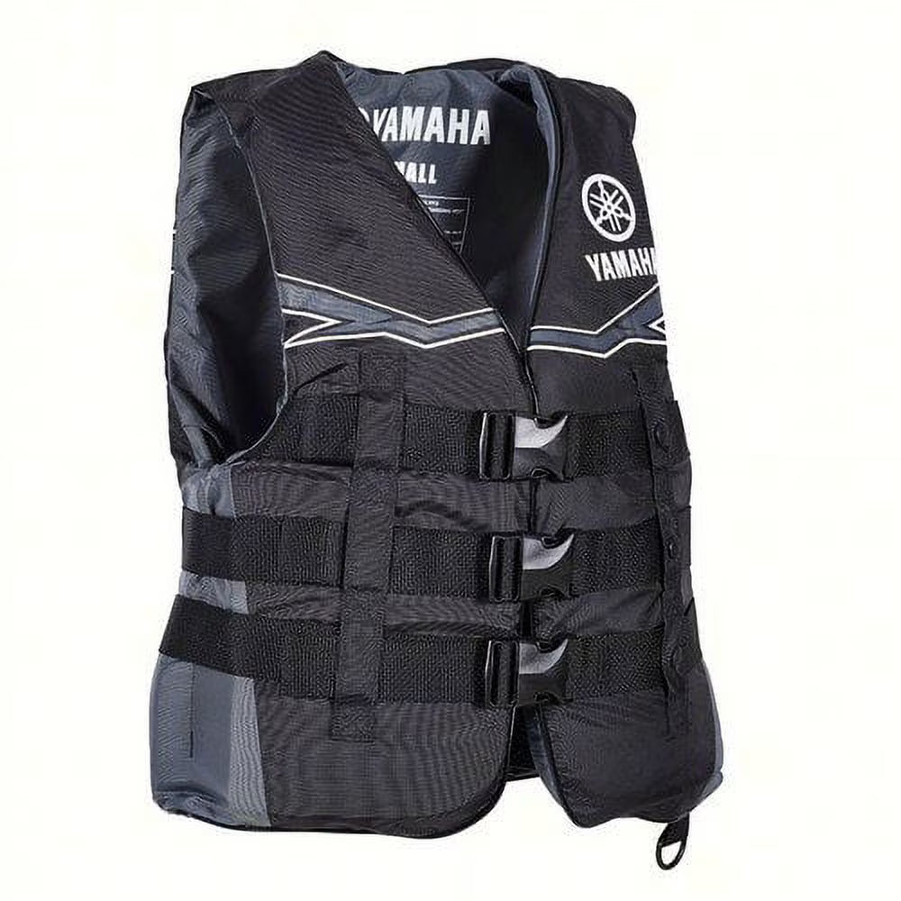 Black 2X Nylon Life Jacket Vest F9658