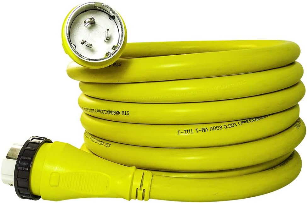 25FT 50 Amp Shore Power Cord Extension Cable N5619