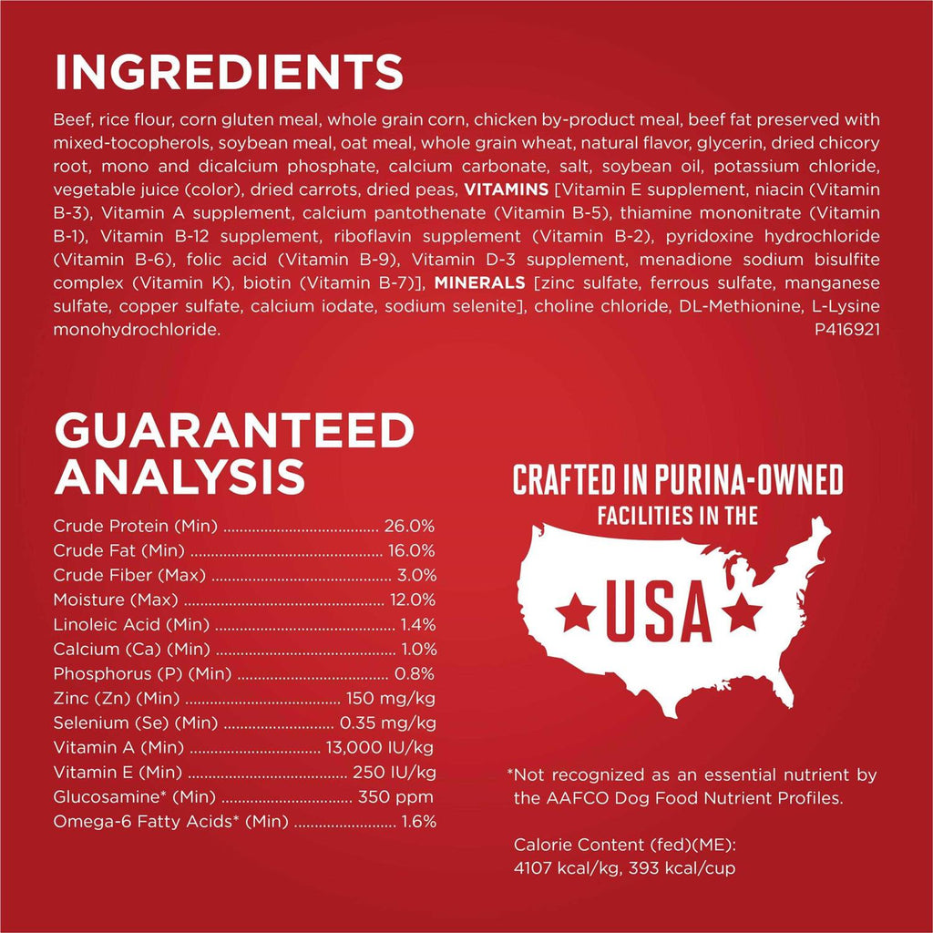 Beef & Rice Formula Dry Dog Food V4634