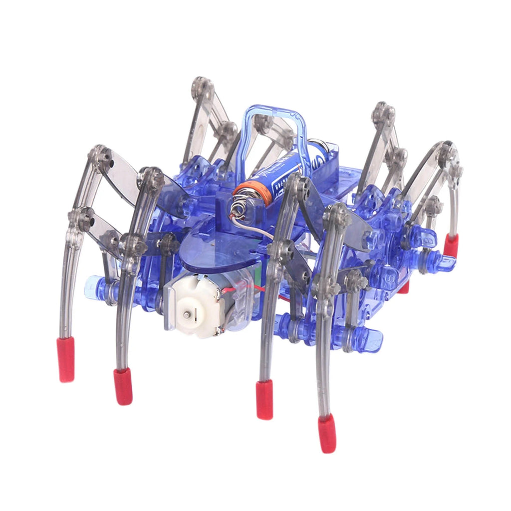 Electric Spider Robot DIY Assembly Toy Q323