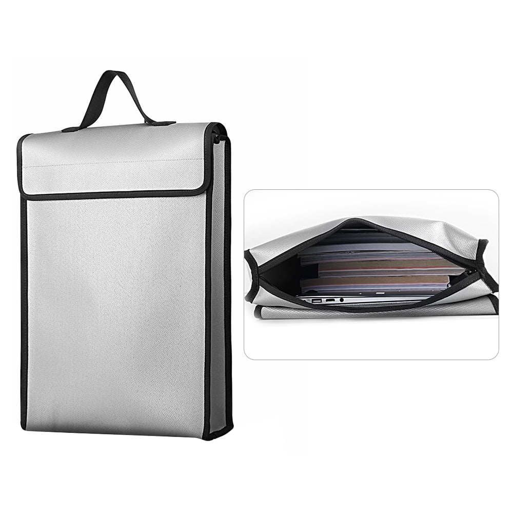 Fireproof Document Bag Waterproof Heat Insulation 1200℃ Fire Resistant Big Capacity Bag B76530