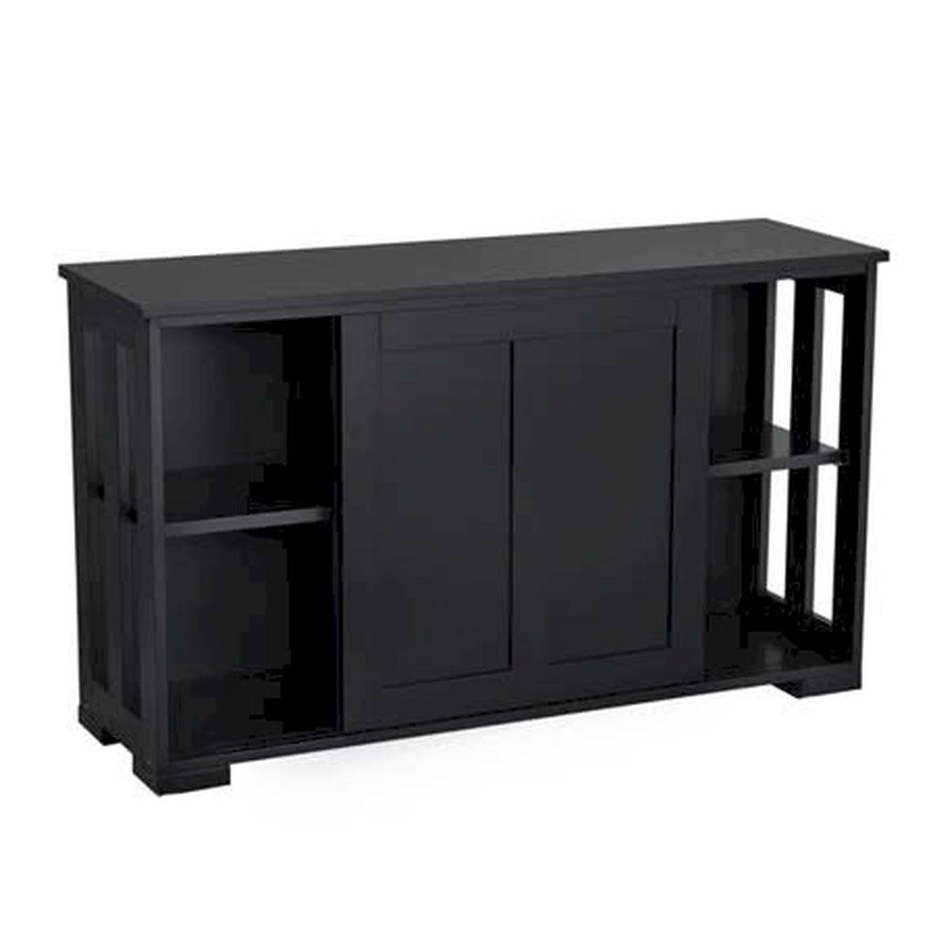 40" Black Sideboard Y34357