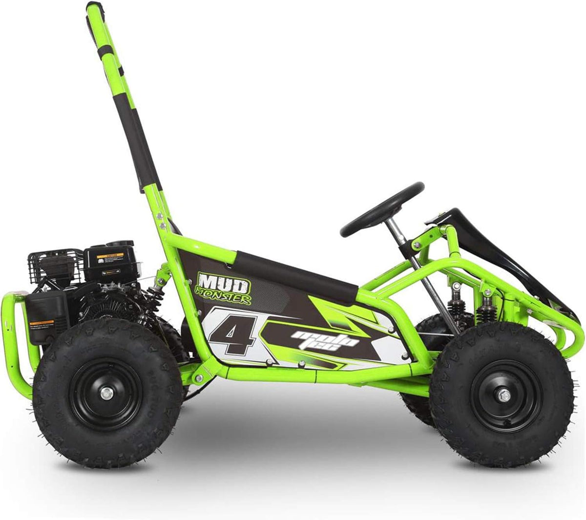 98cc Full Suspension Green Go Kart C34368