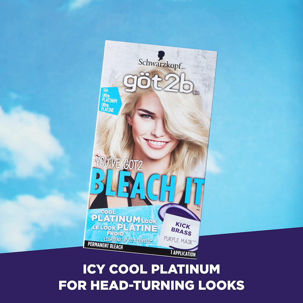 Ultra Platinum Permanent Hair Color E889