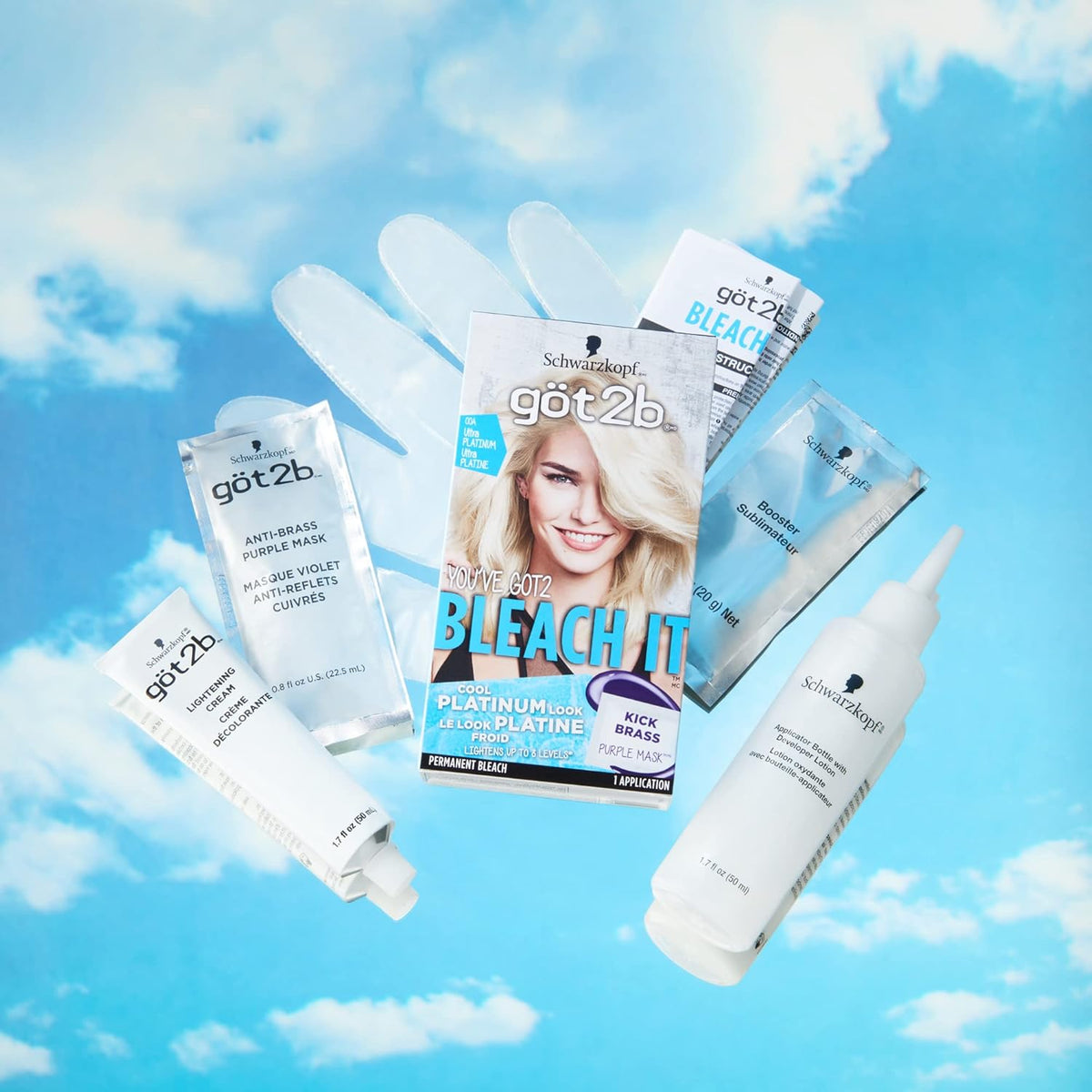 Ultra Platinum Permanent Hair Color E889