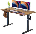 Vintage Brown Electric Standing Desk K473