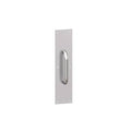 Satin Chrome Pulls and Push Plates I18970