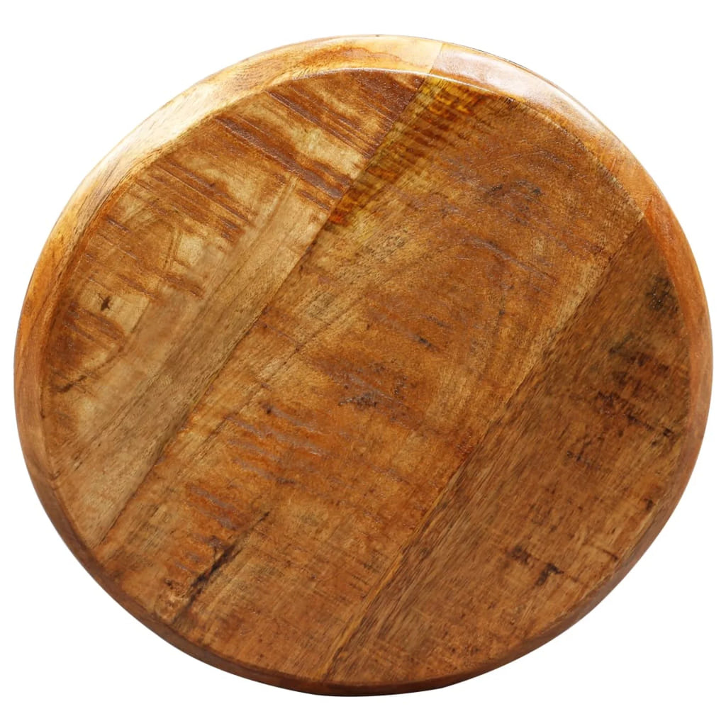 Solid Mango Wood Bar Stools 2 pcs J141