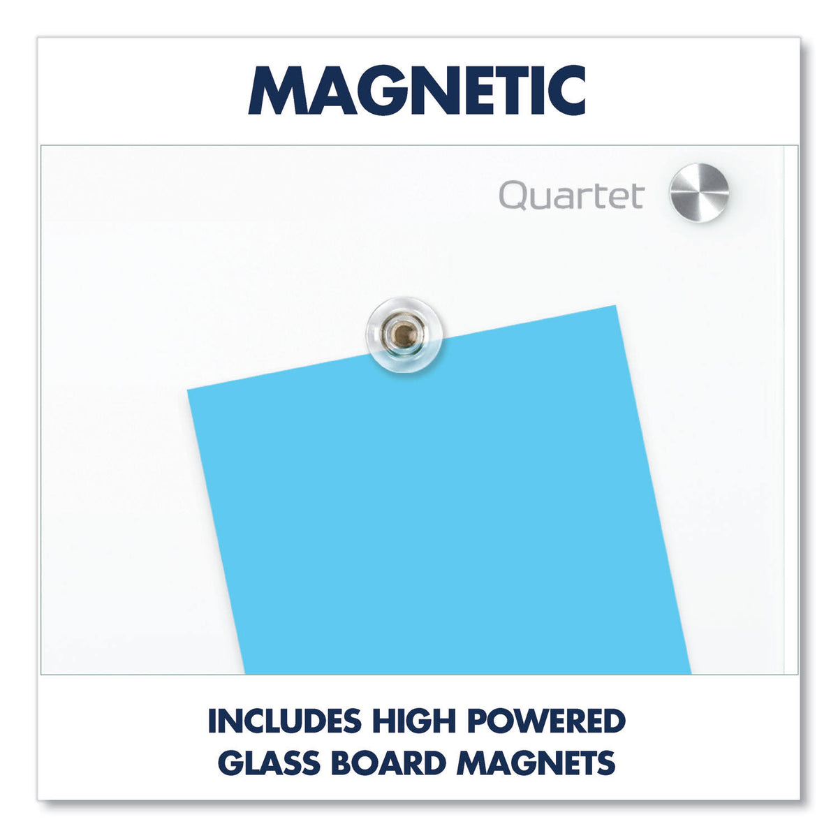 Glass Magnetic Dry-Erase Board J1992