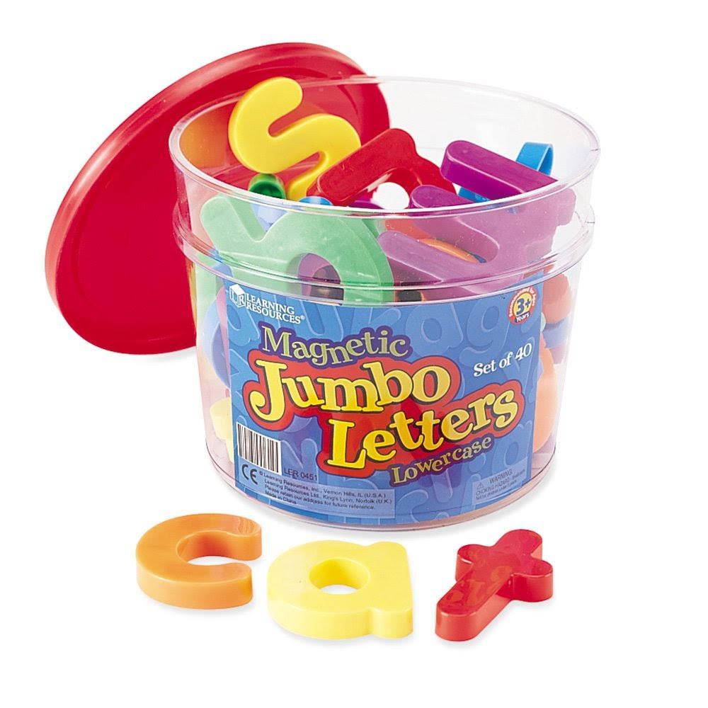 Jumbo Magnetic Lowercase Letters O628