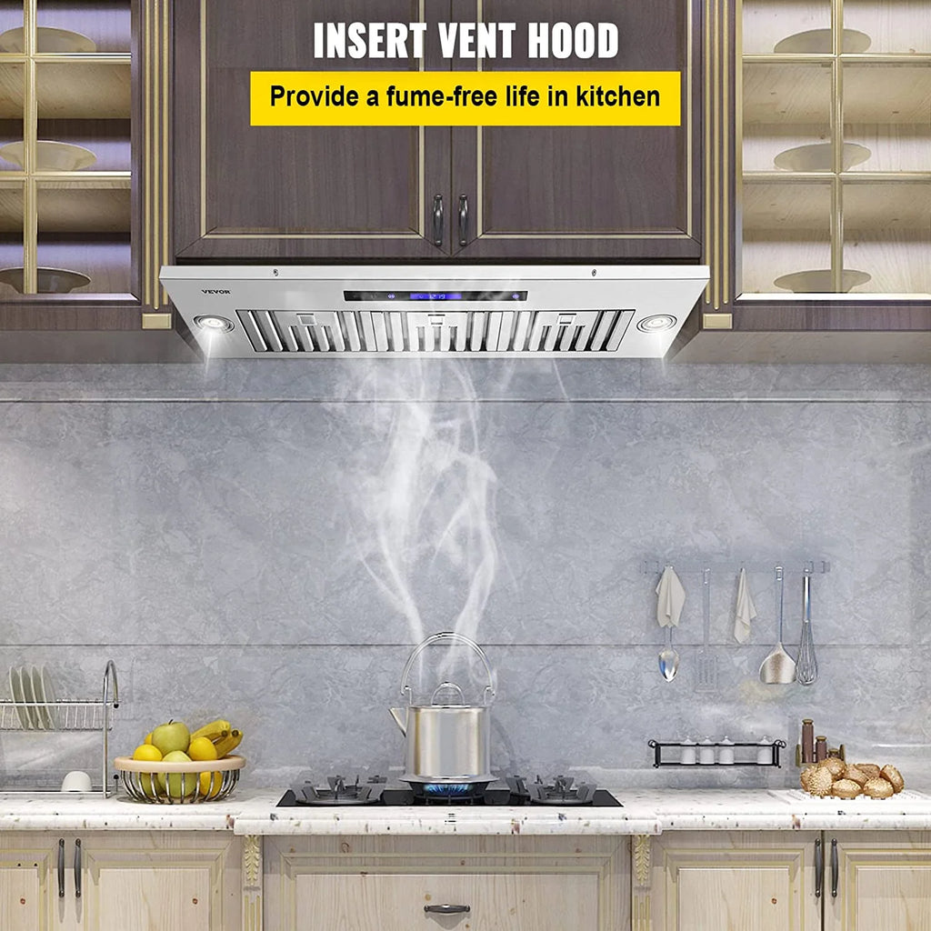 36 in. Stainless Steel Built-in Range Hood with Remote Control Z627452