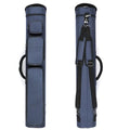 12-Hole Nylon Pool Cue Case, Black/Blue W70058